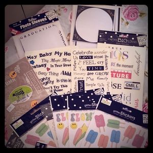 Scrapbook supplies